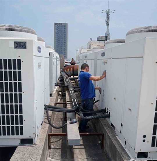 巫山中央空调制热和不制冷系统维修方法